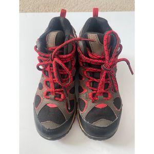 Boys Merrell Hilltop Ventilator Waterproof Hiking Boots Sz 1
